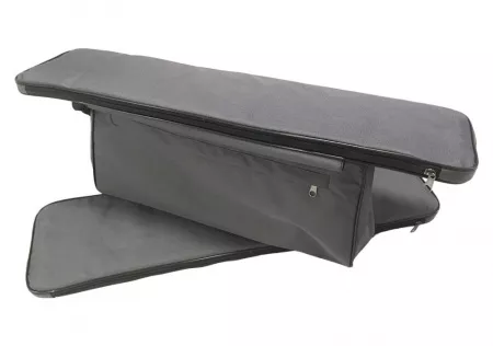 Сумка под сиденье с мягкой накладкой  (750х200х600) oxford d600 серая