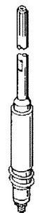 Приводной вал (D'SHAFT ASSY-15IN) 822466A1