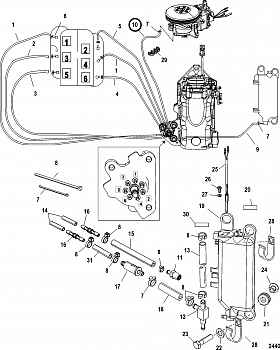 Шланг (HOSE-40 INCH) 8M0054213