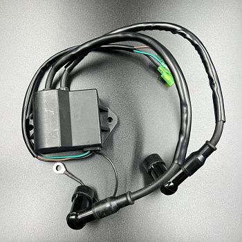 Катушка зажигания высоковольтная с бронепроводами Merc Tohasu M40D/50D/70C/115A