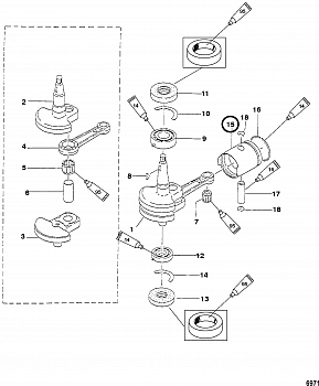 Поршень в сборе (PISTON-ASSY) 9154A01