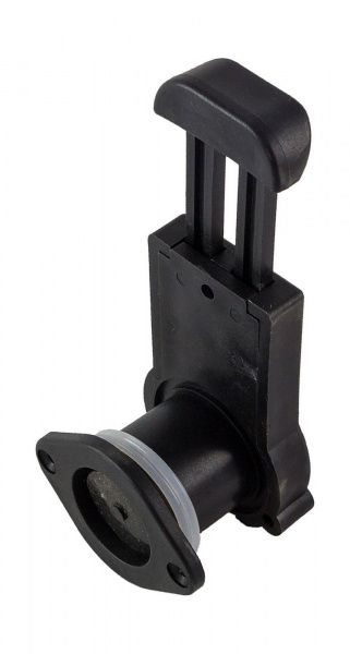Клапан сливной с затвором для лодки ПВХ h36мм, черный WDL-L20-36_BL
