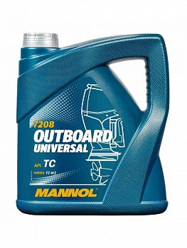 Масло Mannol 2 TAKT OUTBOARD UNIVERSAL для лодок 4 л.