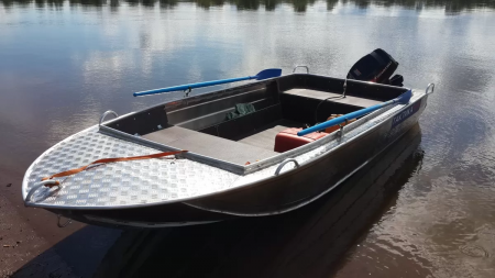 Лодка алюминиевая Тактика-450Р