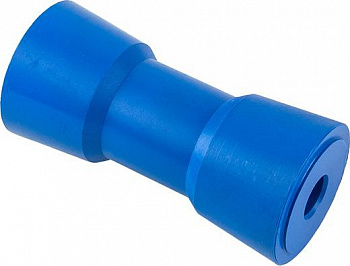 Ролик подкильный  синий L150mm D70mm d16mm KR07