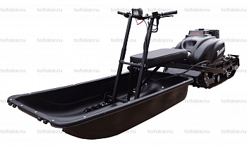 Мотобуксировщик Тофалар 500 Толкач 20 л.с. с санным модулем (эл. стартер)