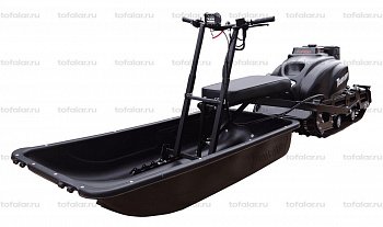 Мотобуксировщик Тофалар 500 Толкач 20 л.с. с санным модулем (реверс, эл. стартер)