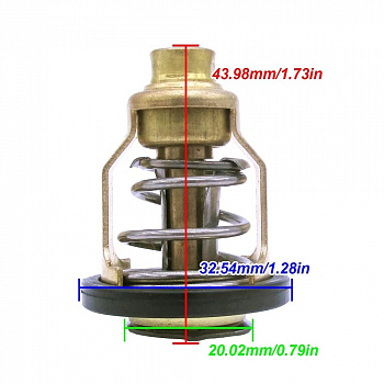 Термостат 17670-90J00 60 °C Suzuki DF70-90A/90-300 (17670-90J01) для Johnson 5033721 67F-124