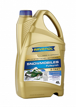 Масло Ravenol Snowmobiles Fullsynth 4T 1л