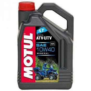 Масло MOTUL ATV-UTV 4T 10W40 4л